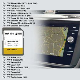 Kaarten nieuw voor VW Discover Media Navigation als V19 Map UK Europe 2024 SAT NAV SD SD CARD 32 GB