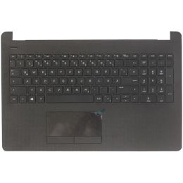 Kaarten Nieuw Duits toetsenbord voor HP 15BW 15BS 15TBR 15ZBW 250 G6 255 258 G6 TPNC129 TPNC130 met palmestafdekking Gr Black