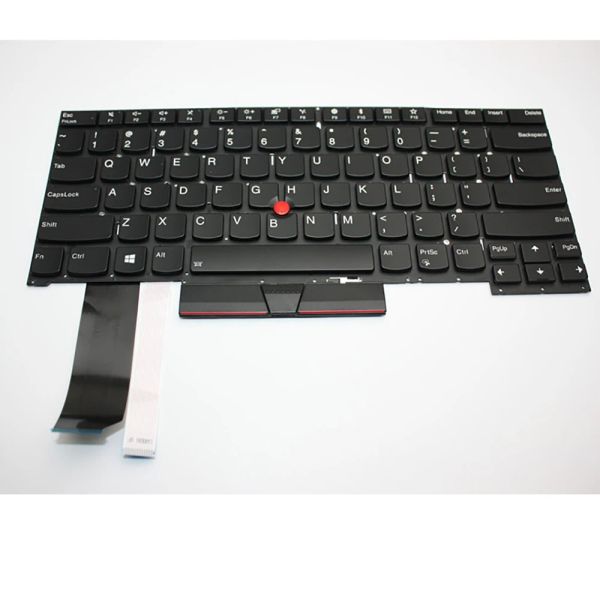 Cartes NOUVEAU clavier d'ordinateur portable avec rétro-éclairé pour Lenovo Thinkpad S3490 TP00108A S3 2018 Type 20QC