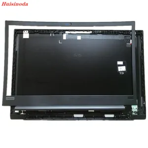 Kaarten Nieuwe originele laptop voor Lenovo ThinkPad E580 E585 E590 E595 TOP COVER BEZEL (A+B) LCD Achteromslag AB Cover Shell 01LW413 01LW414