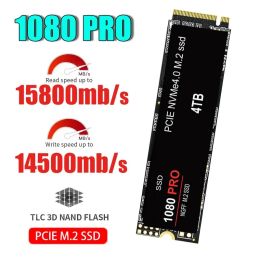 Cartes Nouvelles SSD 1080 Pro 4TB NVME M.2 2280 Drive du disque dur à secteur solide PCIe 4.0 2TB 1TB POUR LAPTOP PC PC PC OPLIPTOP