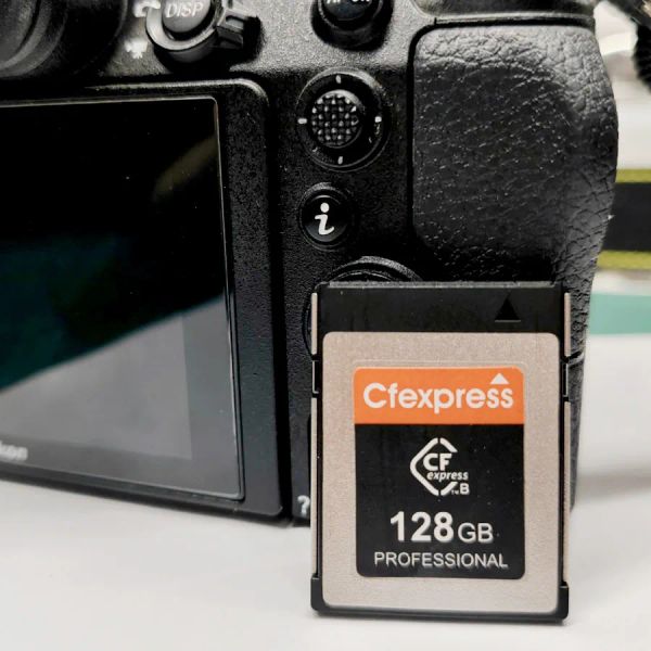 Tarjetas Tarjeta de memoria CFE original 512GB 256GB 128GB 64GB CFEXPress Tarjeta XQD Tarjeta de actualización CFE para Nikon Z6 Z7 Canon R5 1DX3