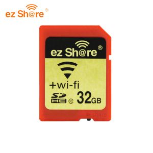 Kaarten origineel ez share geheugen sd wifi card 32GB 16GB draadloze aandelenkaart klasse 10 64G 128G voor canon/nikon/sony -kaart