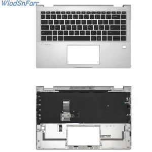 Kaarten origineel voor HP EliteBook X360 1040 G5 G6 Palmstest US Keyboard Bovenklep