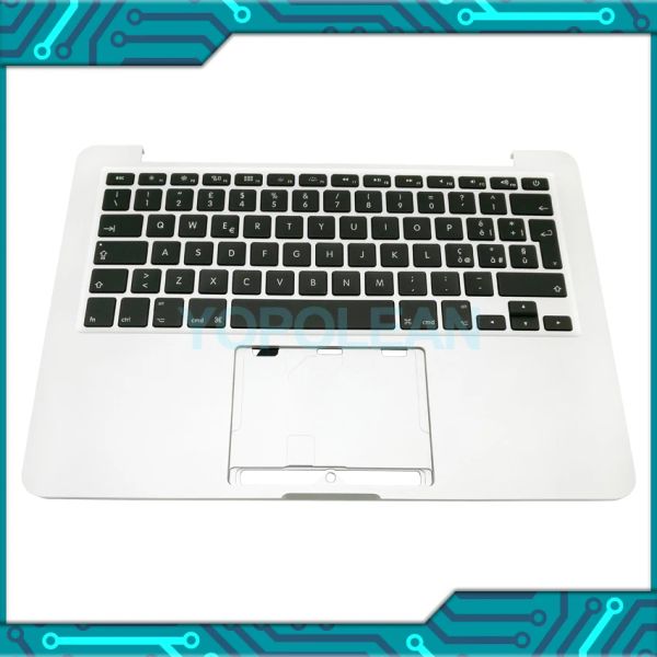 Tarjetas Italia Italia Teclado italiano Top Case Palmrest para MacBook Pro Retina 13 