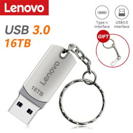 Kaarten Origineel Lenovo USB Flash Drive U Disk 512GB 1 TB 2TB Mini Key Pendrive Black Flash Pen Drive Memory Stick voor computer