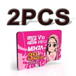 Kaarten Originele Mixza Goddess Memory Card 256 GB 128 GB 64 GB U3 80MB/S 32 GB SD -kaart Klasse10 UHS1 Flash Card Opslaggeheugen TF/SD -kaart