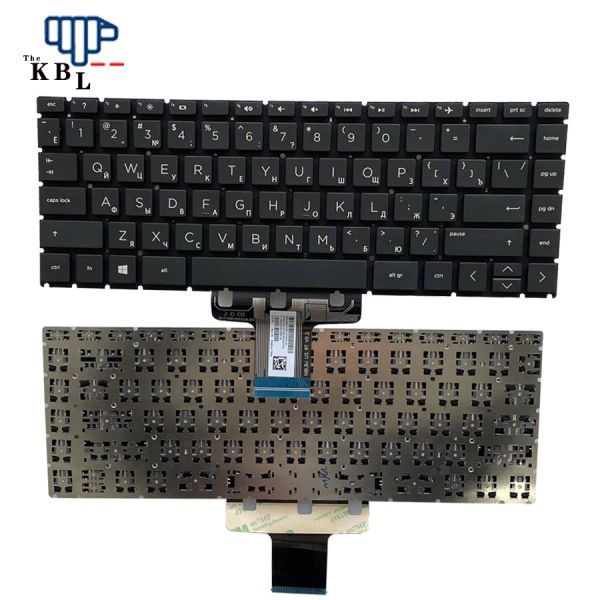 Tarjetas New New Russian Idioma para HP 14CD 14CE Black Laptop Keyboard 2HabJRUQ13121 40P11906E821