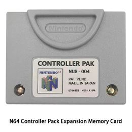 Cartes Pack Extension Memory Memory Card Cartouche pour N64 Controller Pak (NUS004) Remplacement Save Your N64 Game Progress