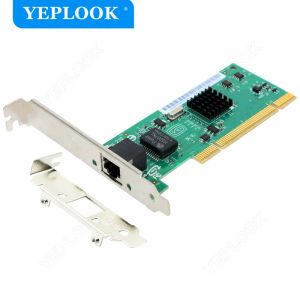 Kaarten PCI 10/100/1000Mbps RJ45 Gigabit Netwerkkaart Diskless Fast Ethernet Adapter Controller LAN -kaart 8390mt Intel 82540 Chipset