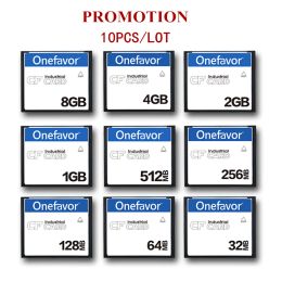 Kaarten Promotie! 10 stcs/LotMemory -kaart 128mb 256 MB 512MB 1GB 2GB 4GB 8GB CFCARD Compact Flash Card Industrial CNC Medische apparatuurkaart