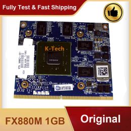 Cartes Quadro FX880M FX 880M GDDR3 1GB Carte graphique vidéo avec XBracket N10PGLMA3 pour HP 8540W 8540P ordinateur portable 100% Test