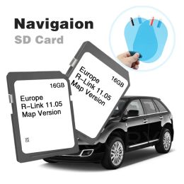 Tarjetas Rlink 11.05 Mapas SAT más nuevos SAT 16GB Tarjeta GPS SD para Renault Car Europa