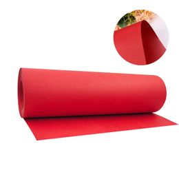Cartes roule rouges en papier roulé en papier artisanal largeur 0,3 m de longueur 30m artisanat art cadeau emballage emballage de fleurs 12 pouces x 100 pieds