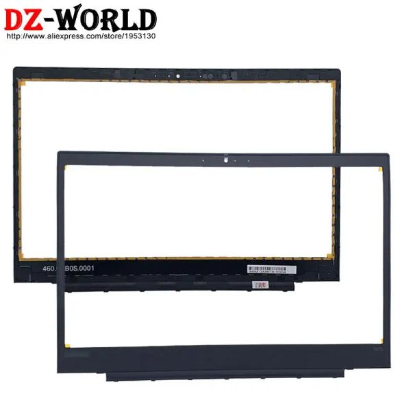 Cartes Screen Border Cover Shell LCD Cadre de cadre avant Céprave avec trou de caméra RVB pour Lenovo ThinkPad T570 ordinateur portable 01er039 46m.0abcs.0004