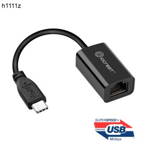 Kaarten USB 3.1 USB C Ethernet -adapter 2.5 GB Netwerkkaart 2500 Mbps RJ45 om C LAN -adapter te typen A RJ45 Dongle realtek RTL8156B Chip voor pc voor pc