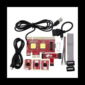 Kaarten v8 multifunctionele laptop en desktop pc Universal Post Diagnostic Test Card Debug Support PCI, PCIE, LPC, MINI, MSATA