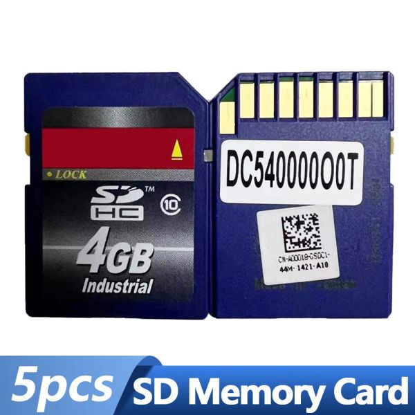 Cartes en gros carte sd carte d'origine transcendante SD 4G SLC Industrial SD Carte 4 Go Class10 Cards mémoire flash pour le lit de la machine de l'appareil photo médical