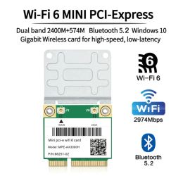 Cartes WiFi 6 Dual Band 3000MBP