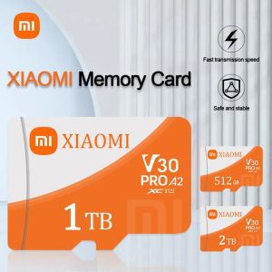 Cartes Xiaomi A1 Mémoire 2TB Card TF TF V30 1TB MEMORD CAME CAME CAMERIE HAUTE SPEE Flash Tfcard 16 512 Go EXPANDE STOCKAGE POUR Android