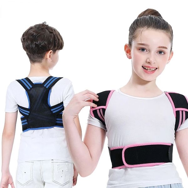 Soins aux enfants réglables Posture Correcteur de dossier Soutien de la ceinture Kid Boy Girl Girl Orthopedic Corset Spine Back Lumbar Braces Santé