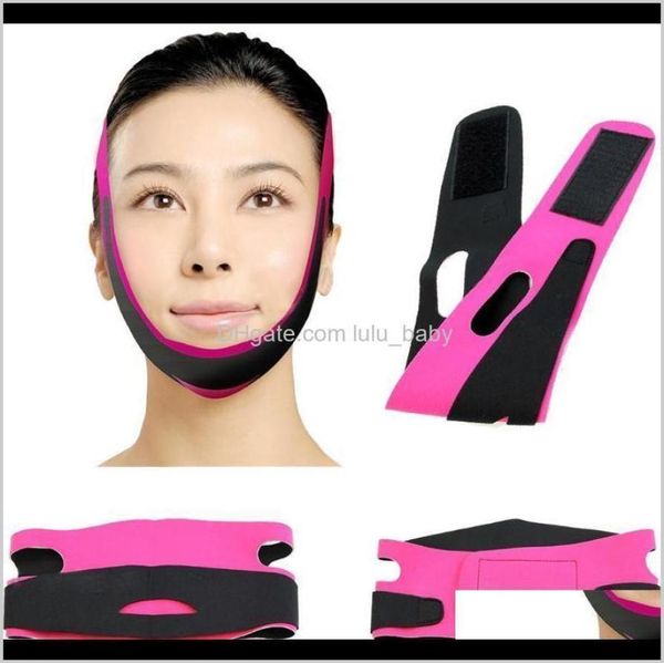 Dispositifs de soins Vline Femmes Slimming Chin Cheek Slim Lift Up Mask V Face Line Bandle Band Bandle de bracele