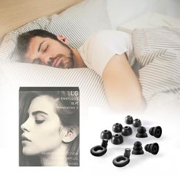 Zorgoorpluggen Sleepoorpoppen Antinoise oordoppen supergeluid isolatie siliconen lawaai reductie student slaap antisnoring oordoppen