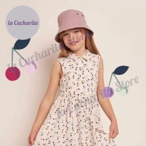 Care Presale Girls Dress BP One Piece Spring Summer Cherry Imprime 2023 NOUVEAUX KIDS CENSES DE BÉBRES BRANDS ROBE SE SANSE SANSE POUR FILLES