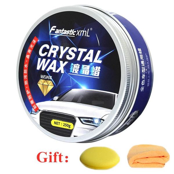 Produits d'entretien Cire de voiture Crystal Plating Set Couche brillante dure couvrant la formule de revêtement de surface de peinture Étanche Film Polish Accessor268y