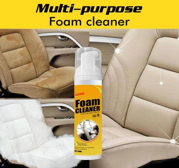 Produits de soins nettoyant à mousse multifonctionnel sans graisse de rinçage automobile voiture intérieur toit plafond maison Cleaning2772670