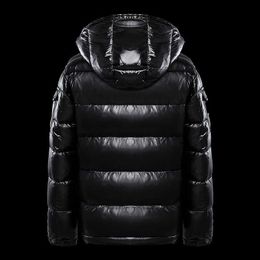 Cargo donsjack zwart glanzend mannelijke en vrouwelijke liefhebbers grote jas met capuchon verdikt broodjack 111
