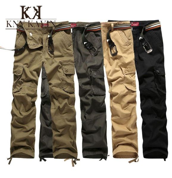 cargo pants for women Nueva llegada, pantalones cargo para hombre de marca para hombre, más bolsillos, pantalones con cremallera, monos para exteriores, talla grande, ejército Pan6551734