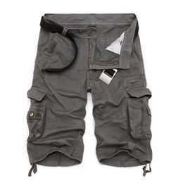Vrachtshorts mannen cool camouflage zomer katoen casual korte broek merk kleding comfortabel camo 220714