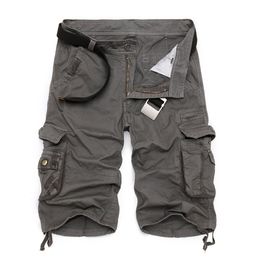 Cargo Shorts Hommes Cool Camouflage Vente D'été Coton Casual Pantalon Court Marque Vêtements Confortable Camo 210713