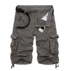 Cargo Shorts Hommes Cool Camouflage Vente D'été Coton Casual Pantalon Court Marque Vêtements Confortable Camo 210629