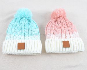 Carh femmes casquettes tricotées chapeaux d'extérieur bonnets pour adultes laine visière casquette chapeaux hiver chaud voyage chapeau décontracté couvre-chef Patchwork