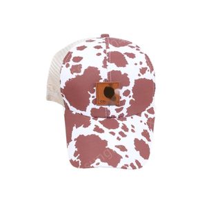 Carharrt Cap Designer topkwaliteit hoed luxe trendy honkbal pet camouflage luipaard print zomer zonneschadem sunshade sun protect hoed paar outing hoed