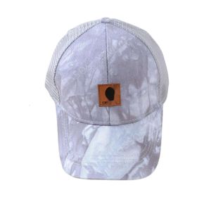 Carharrt Cap Designer topkwaliteit hoed lente en zomer nieuwe stropdas geverfde honkbalhoed zon schild zonnescherm hoed voor mannen en dames trend sun shield hat horsetail hoed