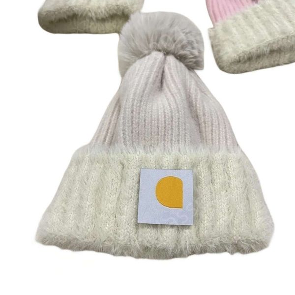 Carhart Beanie Designer Top Qualité Chapeau Garçons Filles Designer Chapeau Tricoté Enfant Mignon Marque Casquettes Enfant Chapeaux Chauds Hiver Enfants Bonnet 10 Couleurs Imitation Marten Cheveux Chapeaux