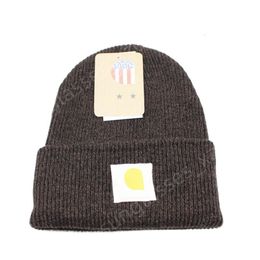 Carhart Beanie Designer Top Qualität Hut Tuch Label Gestrickte Mützen Für Männer Frauen Schädel Kappen Winter Paare Studenten Warme Ski Hüte 7 Farben