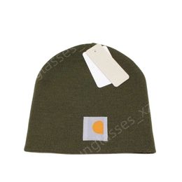 Carhart beanie concepteur de qualité supérieure chapeau de couleur solide concepteur de bonnet en tricot tricot chapeaux de ski chaud chapeau de ski chaude femme soft élastique capuchon