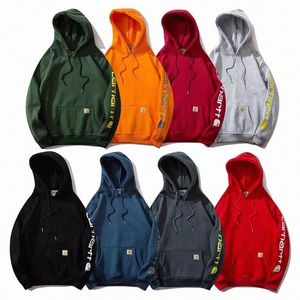 Carhart Designer Hoodie Heren Sweatshirt Tech Fleece Trui met Capuchon Hoody Dames Trui Jas Losse Hoodies Ademend Designess Lys