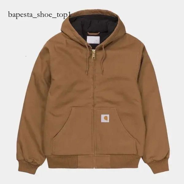 Carhart Diseñador para hombre sudadera para mujer Half Plckket Zipper Hoodys Jackets Swear Sportwear Swears Flowe Classic Carhartts Jacket 2232