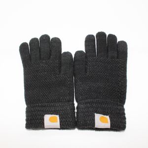 Carhart Handschoen Luxe Winddicht Warm Topkwaliteit Elastisch Lange Vinger Handschoenen Warm Fietsen Rijden Mode Dames Heren Winter Warm Gebreid Wollen