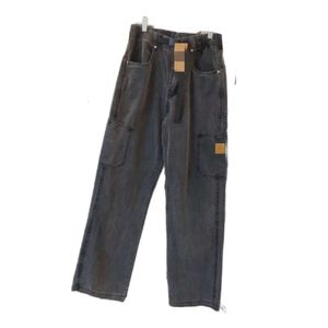 Carharttlys Designer Jeans Topkwaliteit Originele Klassieke Werkkleding Straight Wash Denim Broek Casual Veelzijdige Loose Fit
