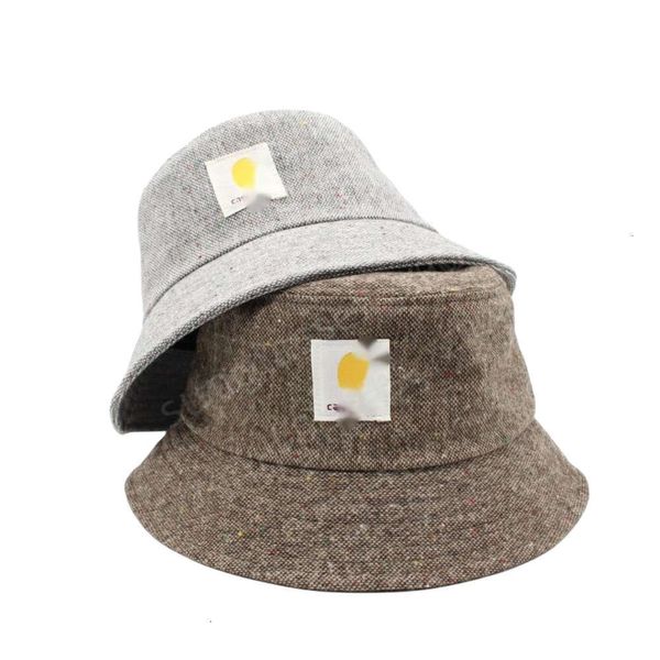 Carharttlys Chapeau Designer Qualité Originale Étiquette En Tissu Chapeau De Pêcheur Polyvalent Marque De Mode Visière Garçon Et Fille Couple Étudiant Hip Hop Chapeau