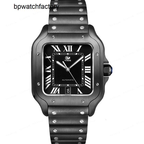 Carier Made Watch Zf-factory Mens Business Pareja automática de acero inoxidable de alta calidad Reloj azul al horno Aguja Lente de zafiro Regalo de moda impermeable profundo