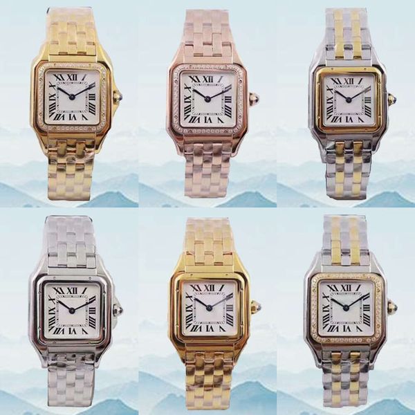 Reloj Carier Acero inoxidable Cuarzo suizo Hebilla deslizante Relojes de moda dorados para mujer Reloj de buceo luminoso con zafiro Montre de Luxe Relojes de pulsera de diseño dhgates
