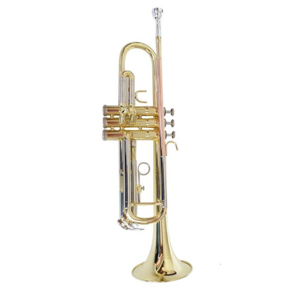 Carl Voss Plat B-clé Blanc Cuivre Variable Trompette Instrument à Vent Trompette TOP Instruments de Musique Trompete Tromba Avec Étui Embouchure