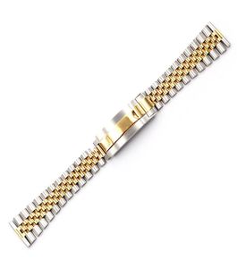 Carlywet 20 22 mm Top de haute qualité Glide Glide Lock Remplacement de la bande de montre bracelet 260A5904647